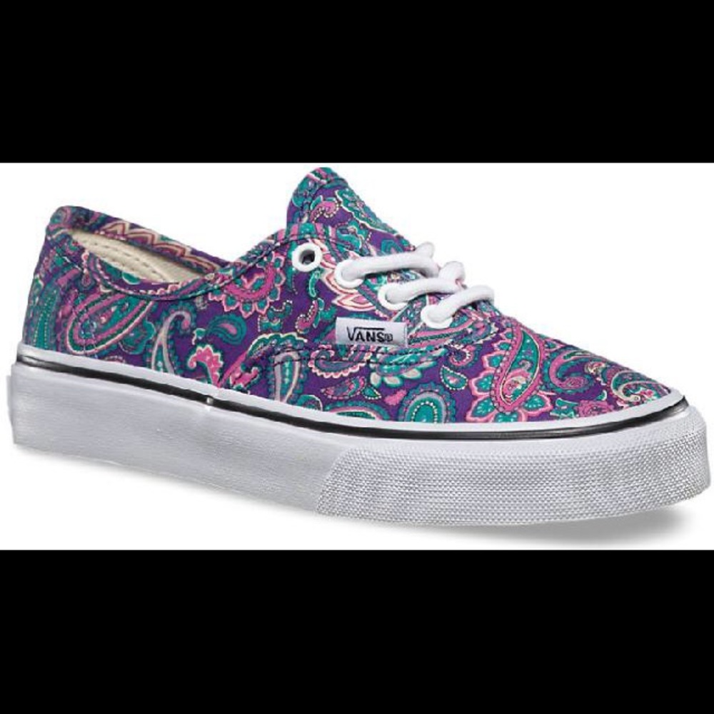 Vans - Purple Paisley Print